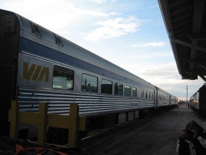 The train we called "home" for 30 hours